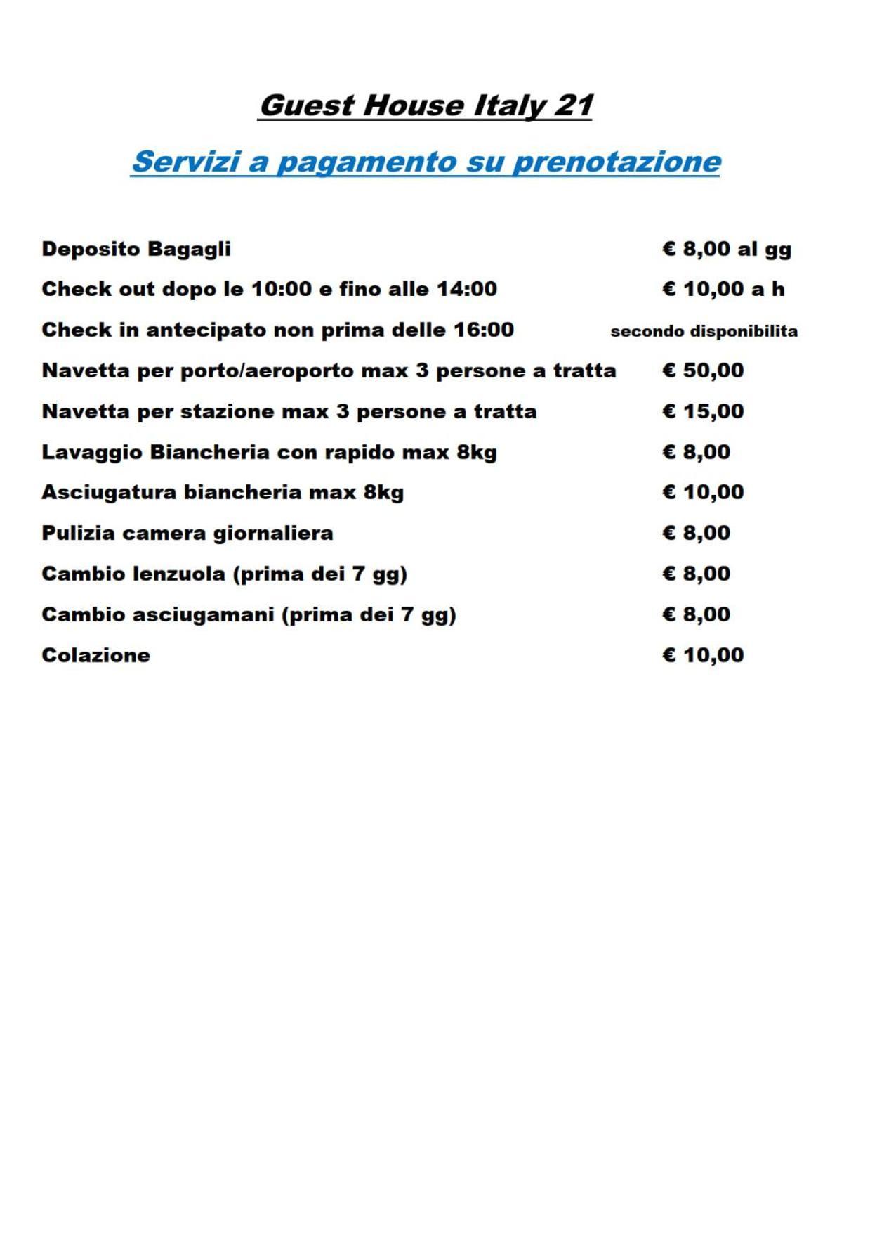 Guest House Italy 21 -Affittacamere Sassari Luaran gambar